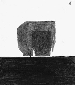 Gesa Foken Stadtrest Transistorhaus Zeichnung drawing dessin