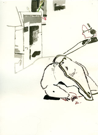 Gesa Foken Reflex Kabel Zeichnung drawing dessin