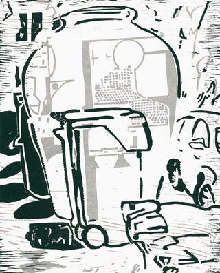 Gesa Foken Erbschaft Rücken Kuenstlerbuch artist book edition d´artiste