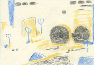 Gesa Foken Arbeit(s)zeichen 2019 2 urban sketching