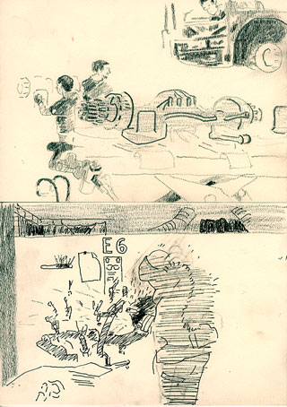 Gesa Foken Arbeit(s)zeichen 2020 2 urban sketching