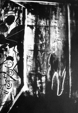 Gesa Foken private borders 4 Lithographie